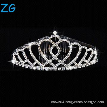Classical Crystal miss world tiaras crown wedding bridal tiara